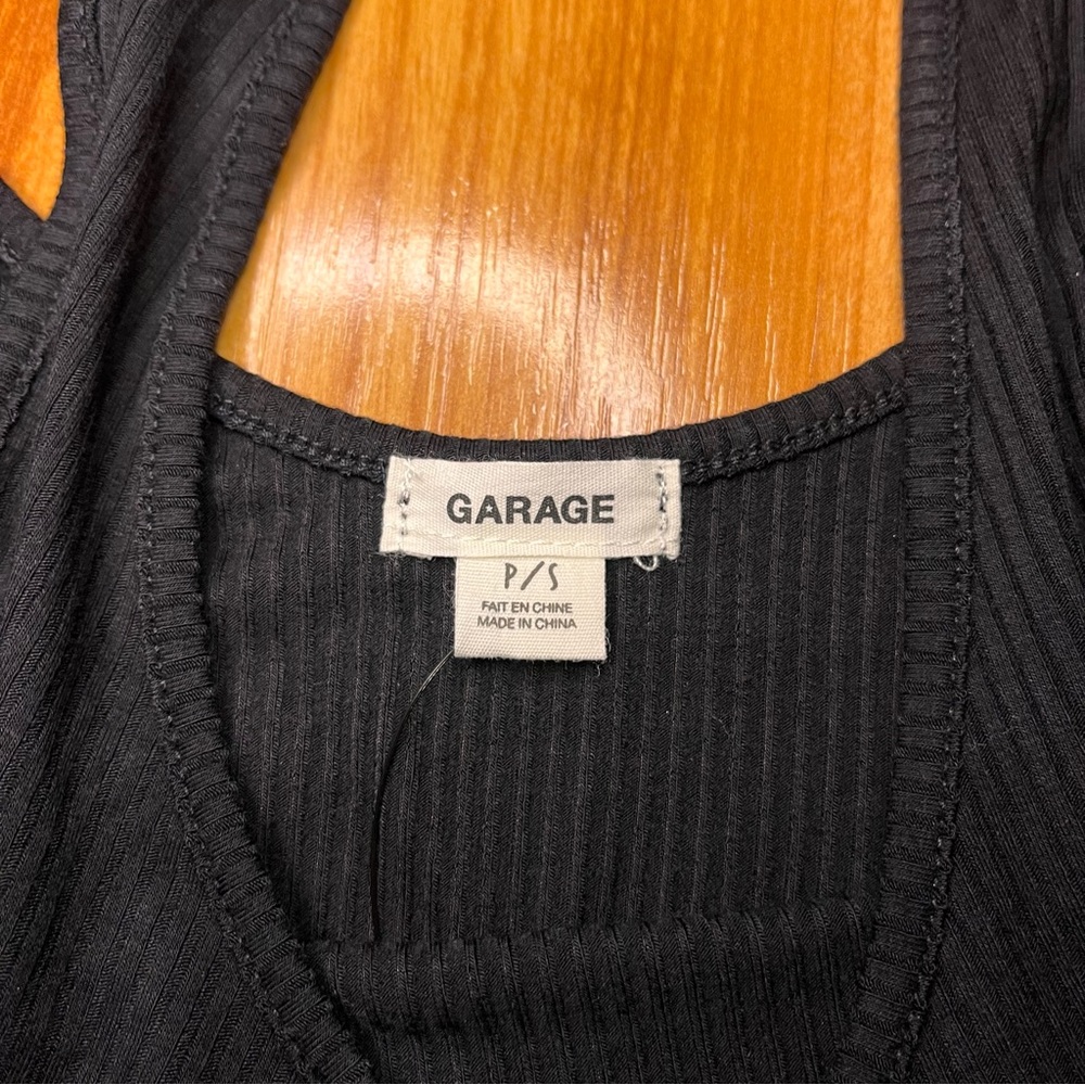 GARAGE | Ribbed Tank Bodysuit - Picture 4 of 6
